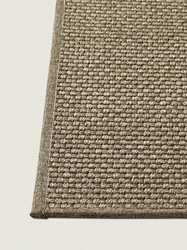 Buitenkleed sisal look in het bruin