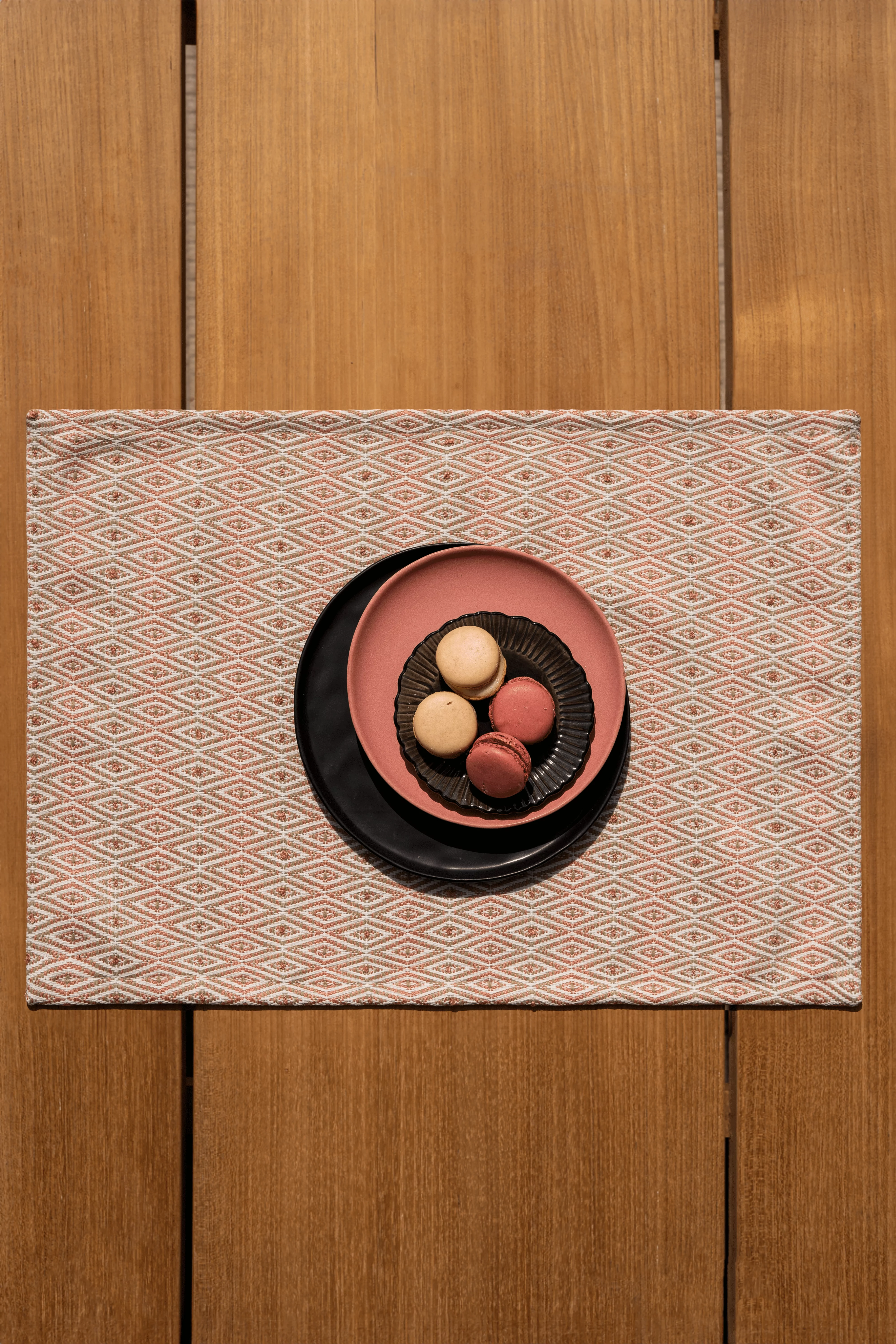 LAZE placemat 'Diamond' blush