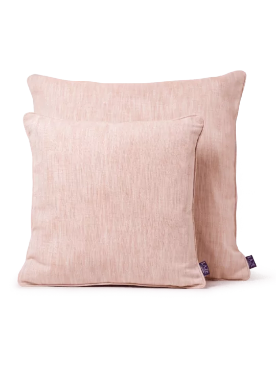 LAZE outdoor decorative cushions 'Misty' blush
