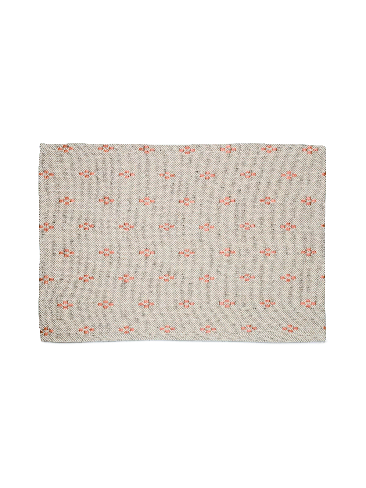 LAZE placemat 'Clover' blush