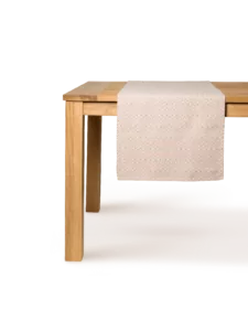 LAZE table runner diamond blush