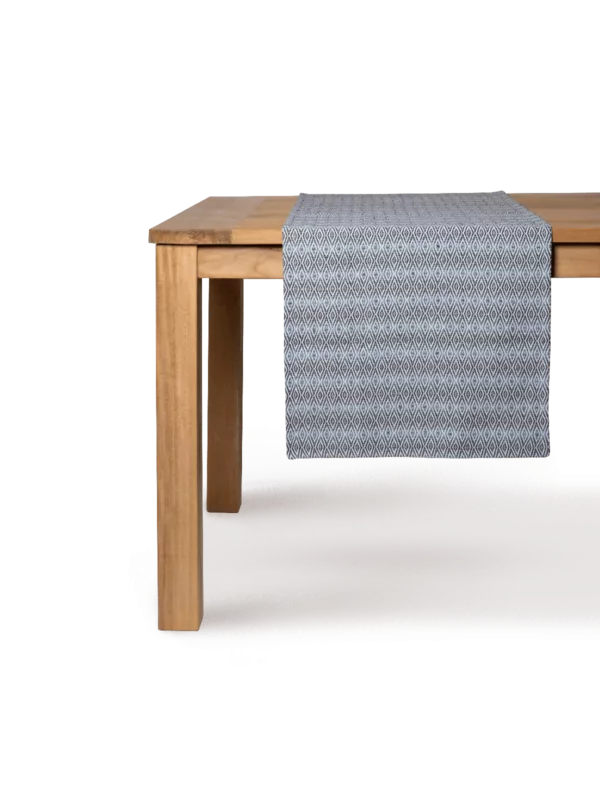 LAZE table runner diamond grey