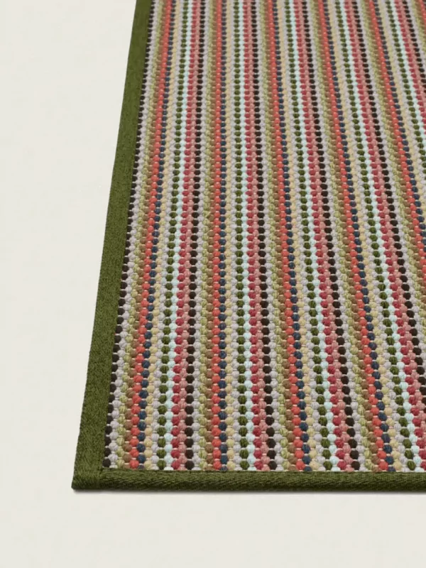 Buitenkleed sisal look met kleurencombinatie 5
